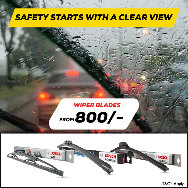 Bosch wipers ad